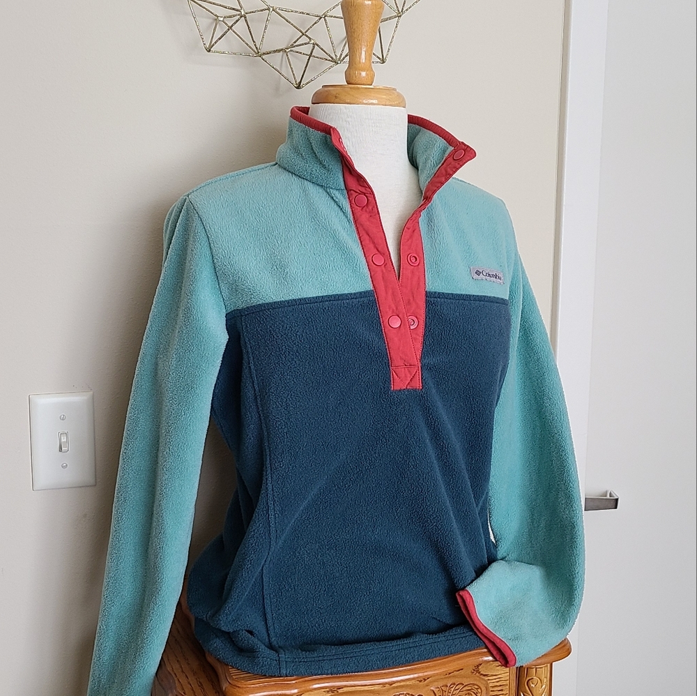 Columbia Benton Springs Half-Snap Pullover Colorblock Fleece